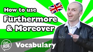 Furthermore and Moreover meaning  How to use English linking words [upl. by Onek225]