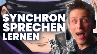 SYNCHRONSPRECHEN LERNEN mit quotJujutsu Kaisenquot synchronsprecher jujutsukaisen fandub anime [upl. by Annaillil]