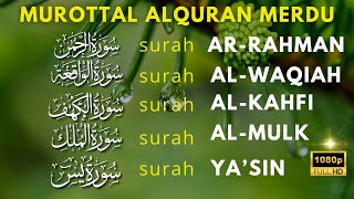 Suara Sangat Merdu Surat Al Waqiah Al Kahfi Ar Rahman Al Mulk Yasin Buat Hati Lebih tenang [upl. by Murton]