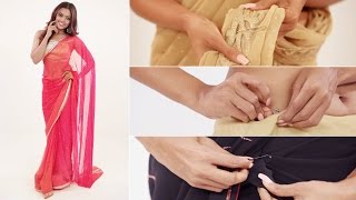 10 Saree Draping Hacks You Need To Know  Glamrs [upl. by Nawed]