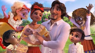 Encanto Dolores and Mariano 5 children Glow Up Transformation Kluz Cartoon [upl. by Eddana]