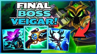 FINAL BOSS VEIGAR BUILD CRAZY AP SCALING AND BURST [upl. by Aneerol466]