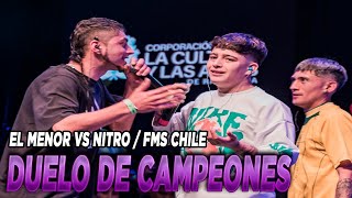 Duelo de campeones  El Menor vs Nitro Fms Chile J3 Votación [upl. by Htidirem]