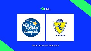 LRL Pasvalio „Pieno žvaigždės“  HC „Vilnius“ [upl. by Posner]