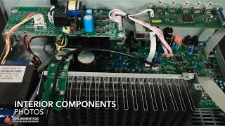 SONY STRDH550 AV RECEIVER Interior Components Shown amp Review  amusement420 [upl. by Lidstone]