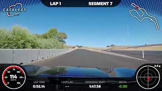 Sonoma Raceway 2017 Camaro SS 1453 [upl. by Alohcin992]