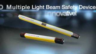 Multiple Light Beam Safety Devices  Leuze electronic [upl. by Sweyn]