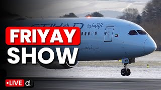 🔴 Manchester Airport LIVE ✈️ FriYAY Show [upl. by Banky]