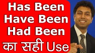 Has Been Have Been Had Been का सही Use  Learn English Grammar Tenses in Hindi  Awal [upl. by Illib]