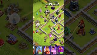 حرفه ای ترین ترکیب هوایی تاونهال 12 کلش اف کلنزclashofclans coc clash games mrmanika shorts [upl. by Nitsraek]