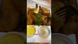 MAKAN DI RESTAURANT GORDON RAMSAY FISH amp CHIPS NEW YORK AMERIKA⁉️🇺🇸😱 shorts [upl. by Anitnuahs]