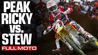 FULL MOTO Ricky Carmichael Duels James Stewart for Milestone Victory  2007 Budds Creek 450 Moto 2 [upl. by Rambert]