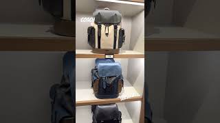 COACH SPRINT BACKPACK IN SIGNATURE JACQUARD COACH OUTLET coach coachbag backpack [upl. by Airottiv]