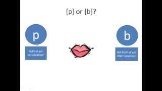 Park and Bark The Difference Between Voiced and Voiceless Consonants [upl. by Blunt]