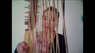 Chopin Mazurka band 13 no 11 on chromatic harp played by Mirjam Rietberg [upl. by Pearson]