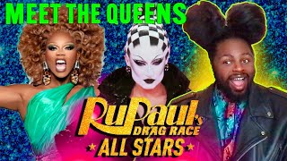 RuPauls Drag Race All Stars 9 Meet The Queens Reaction [upl. by Ayardna]