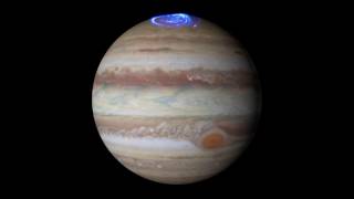 Hubble Space Telescope composite video of vivid auroras in Jupiters atmosphere [upl. by Angy]