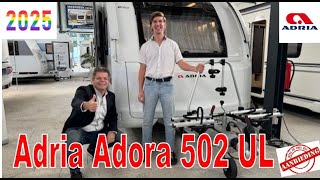 Adria Adora 502 UL modeljaar 2025 [upl. by Lona]