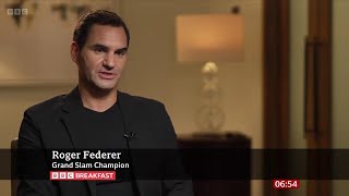 Roger Federer Talks About Life After Retirement On BBC Breakfast 14062024 [upl. by Coopersmith]