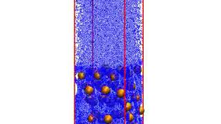 Evaporation Simulation with LAMMPS [upl. by Leor]