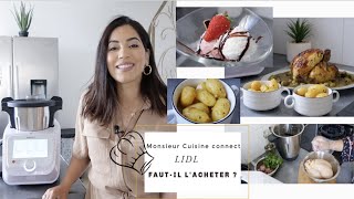 Repas avec le Robot Monsieur Cuisine Connect Lidl⎢Test amp Avis Produit⎢FAUTIL LACHETER [upl. by Peers]