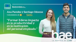 Entrevista  Ana Paredes y Santiago Odonee cofundadores SimSkills [upl. by Erl987]