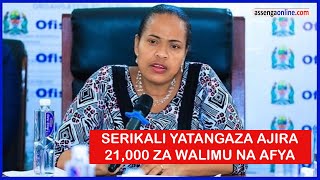 BREAKING NEWS TAMISEMI YATANGAZA AJIRA ZA WALIMU NA AJIRA ZA AFYA 2023 [upl. by Naasar]