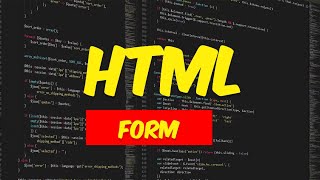 HTML FORM [upl. by Rosemarie]