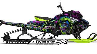 ArcticFX Graphics  Leif alvarsson art  Sled Wraps [upl. by Retswerb847]