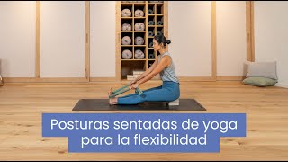 Posturas sentadas de yoga para la flexibilidad [upl. by Gower]