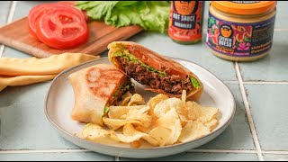 Burger Burrito Wrap [upl. by Erbes371]