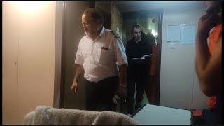 Room Inspection by Captain on board ship  Merchant Navy Vlog [upl. by Aneed302]