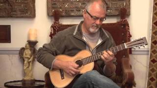 Andy Mackenzie tests Paul Bretts Viator Travel Guitar [upl. by Asirralc]