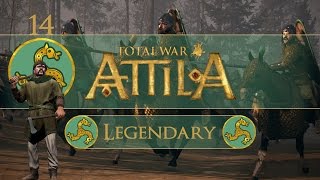 Lets Play Total War Attila Legendary  Franks  Ep14  First Tributary State [upl. by Orual319]