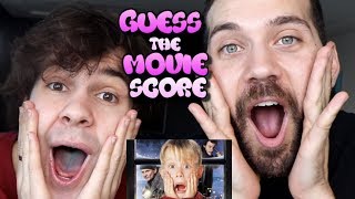 GUESS THE MOVIE SCORE CHALLENGE with David Dobrik and Ugh Its Joe [upl. by Sinclare]