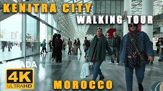 Kenitra City 2024  4K UHD Walking Tour Morocco 🇲🇦 [upl. by Nosyaj]