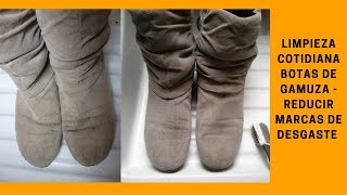 Cómo limpiar zapatos de gamuza en seco  Cepillo para gamuza  3xídra  Exídra [upl. by Htidirem556]