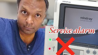 Mindray BeneHeart D6  Service Alarm Issue and Routine User Test defibrillator mindray service [upl. by Cortie]