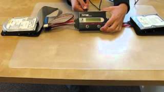 IQ112 HDD Duplicator How to transfer data from one hard drive to another [upl. by Ocsisnarf457]