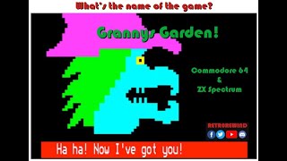 Grannys Garden C64 amp Spectrum [upl. by Ahseenak]