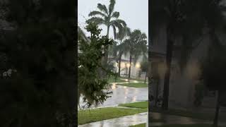 Hurricane Milton Wind Speed Doubles in 2 Hours Home Footage of the Storm [upl. by Burn177]