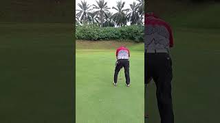 Eagle putt bukit beruntung 1st hole [upl. by Aikit]