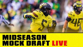 BR Gridiron’s Midseason Mock Draft Live  Full FirstRound Picks [upl. by Araccat729]