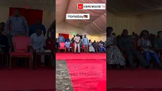 President Ruto dancing to Kanungo in Kisumu [upl. by Arraeic]