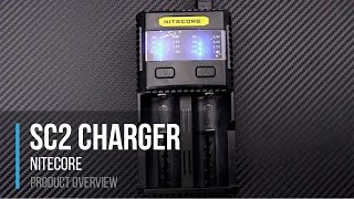 NiteCore SC2 Superb Battery Charger Smart Flashlight Battery Charger Overview [upl. by Rolandson116]