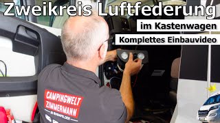 Einbau einer Linnepe Airlift Maxi in unseren Malibu Van [upl. by Anitnamaid445]