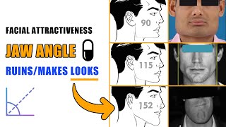 How Your Jaw Angle Determines Your Attractiveness  blackpill [upl. by Ennaylil]