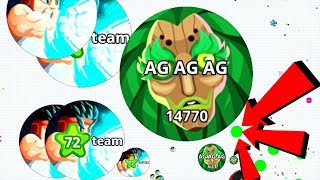 Agario Dumbest Pop Split Pro Dominating Agario Mobile Gameplay [upl. by Lynnette]