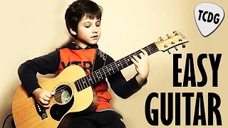 La Canción Más Fácil Para Aprender En Guitarra TCDG [upl. by Ellehsim]