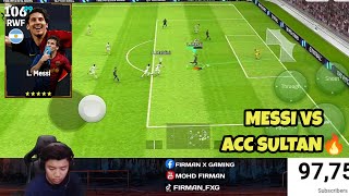 GAMEPLAY PERTAMA MESSI C1UM KASUT LAWAN PULA SULTAN EFOOTBALL 2024 MOBILE [upl. by Adniralc]